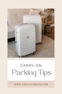 Follow these carry-on packing tips to pack like a pro.