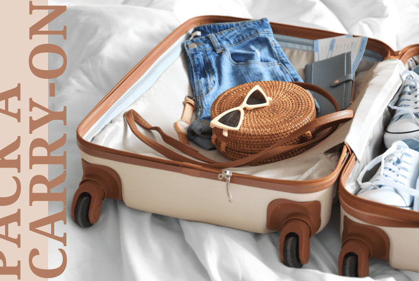 Learning how to pack in a carry-on is a must-have skill for any and all travelers!