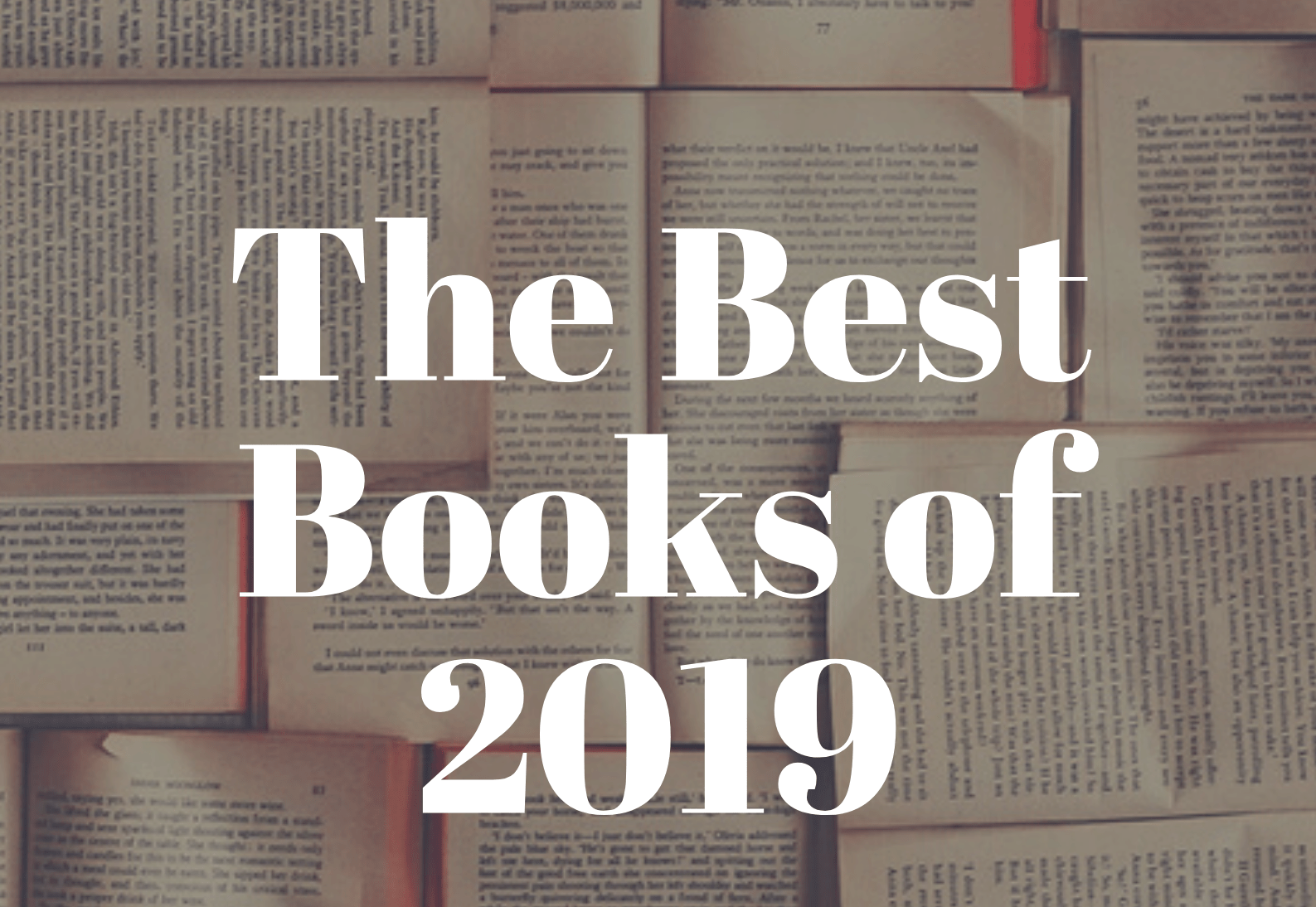 The Best Books of 2019 and What I'm Reading in 2020