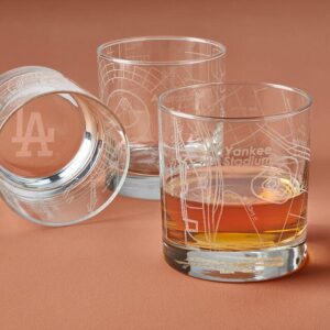 These glasses are the perfect gift for any baseball fan.