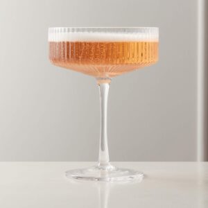 These beautiful coupe glasses are the perfect hosting gift.