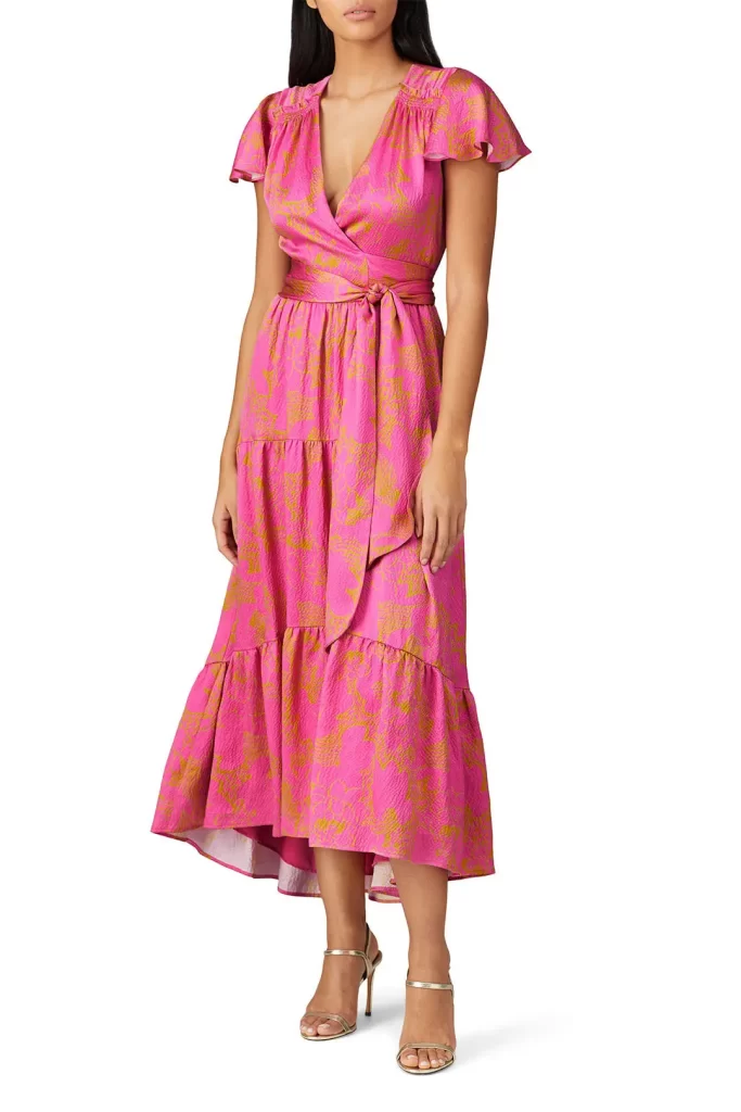 This dress is perfect for a summer wedding.