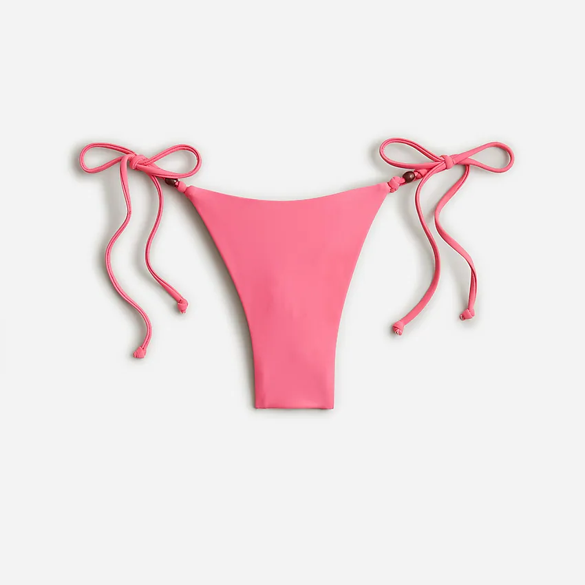 Tie-side bikini bottoms at J.Crew